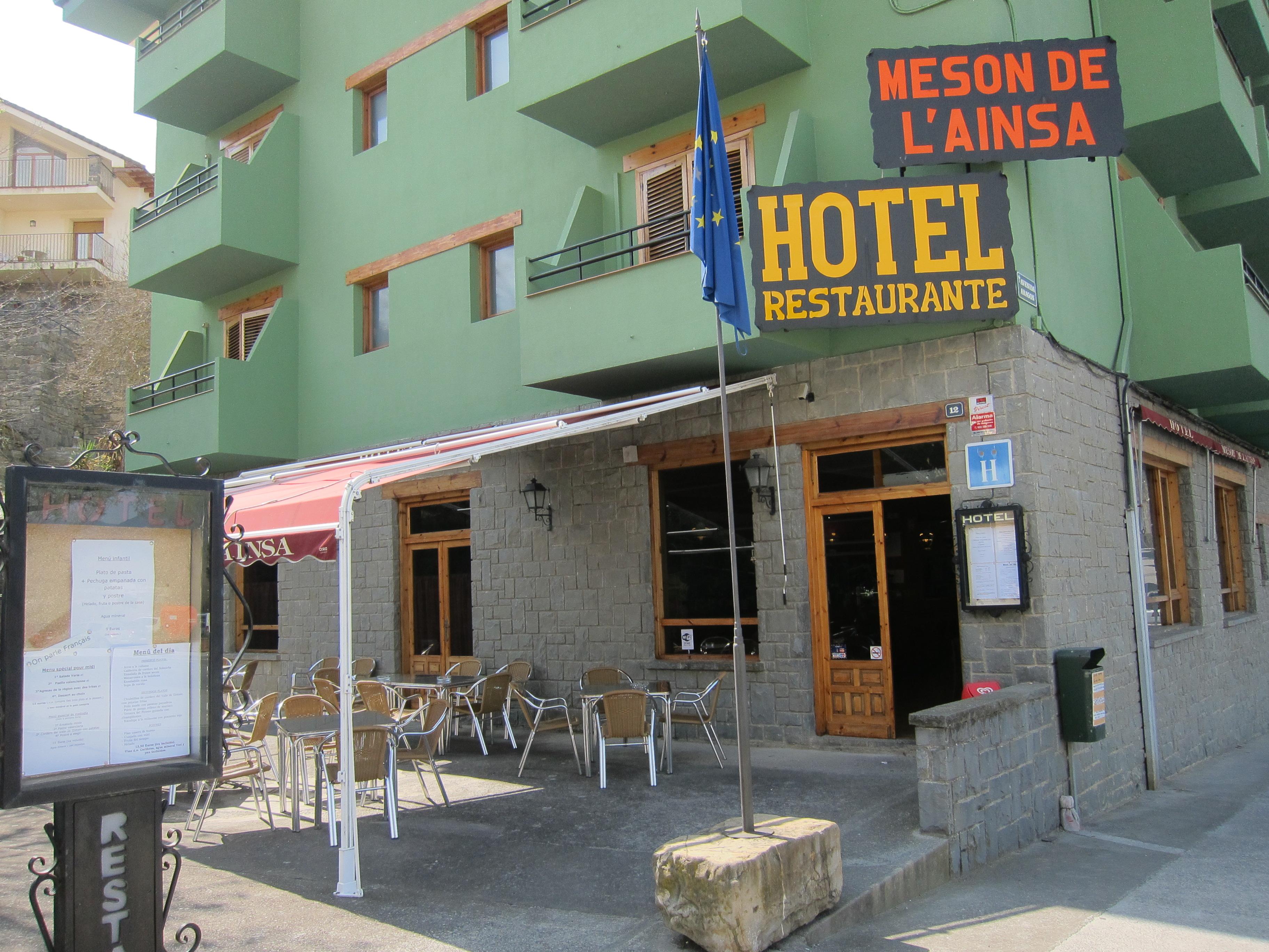 Hotel Meson De L'Ainsa Aínsa Exterior foto